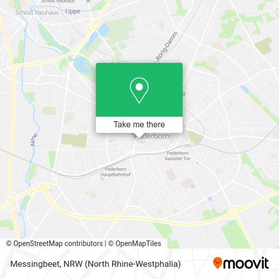 Карта Messingbeet