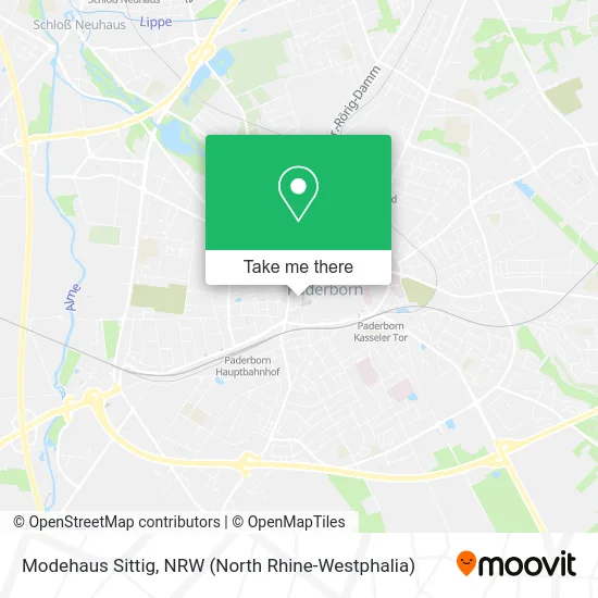 Карта Modehaus Sittig