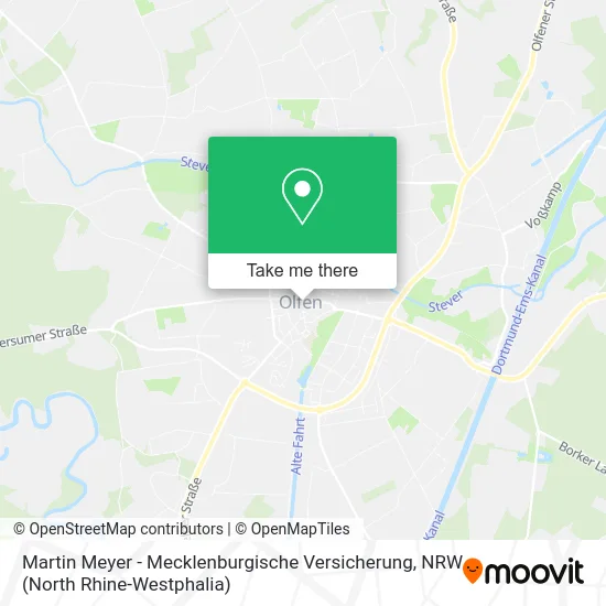 Карта Martin Meyer - Mecklenburgische Versicherung