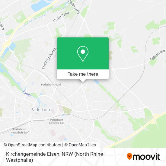 Kirchengemeinde Elsen map