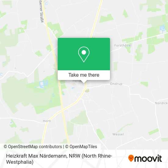 Карта Heizkraft Max Närdemann