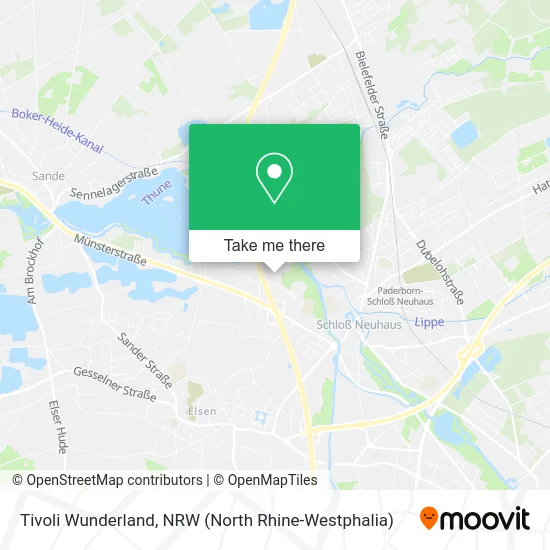 Карта Tivoli Wunderland