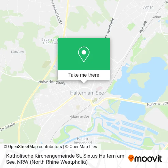 Katholische Kirchengemeinde St. Sixtus Haltern am See map