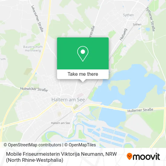 Карта Mobile Friseurmeisterin Viktorija Neumann