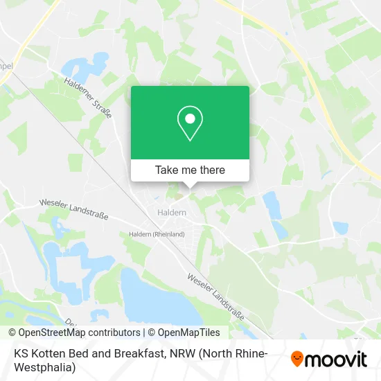 Карта KS Kotten Bed and Breakfast