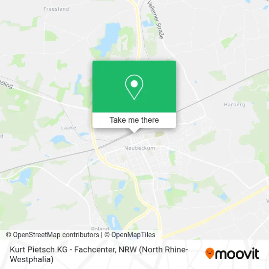 Kurt Pietsch KG - Fachcenter map