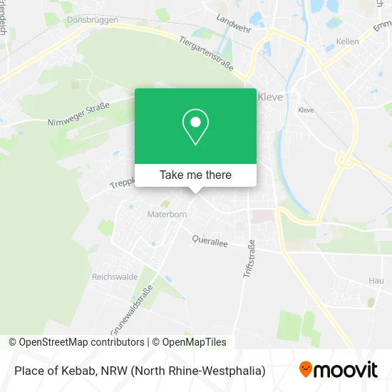 Карта Place of Kebab