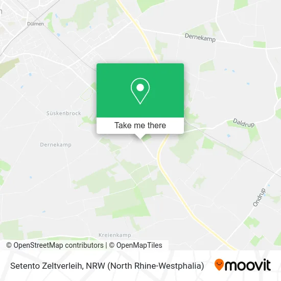 Карта Setento Zeltverleih