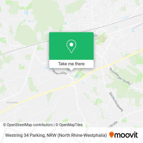 Westring 34 Parking map