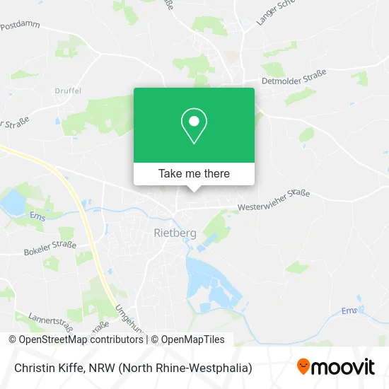 Карта Christin Kiffe