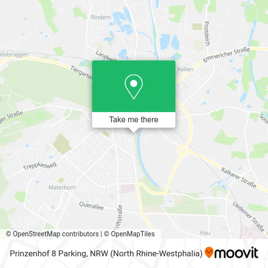 Карта Prinzenhof 8 Parking