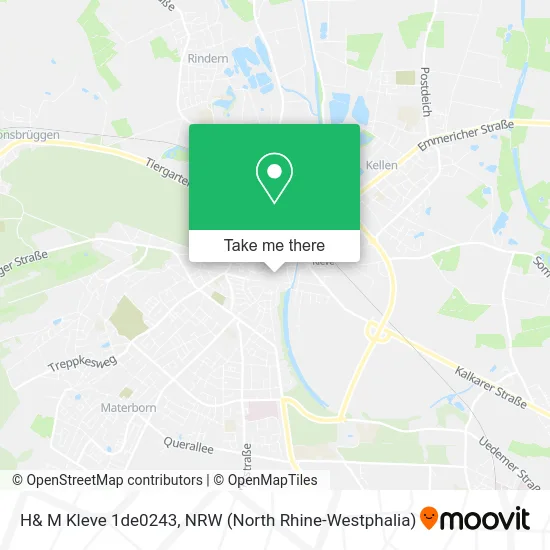 Карта H& M Kleve 1de0243