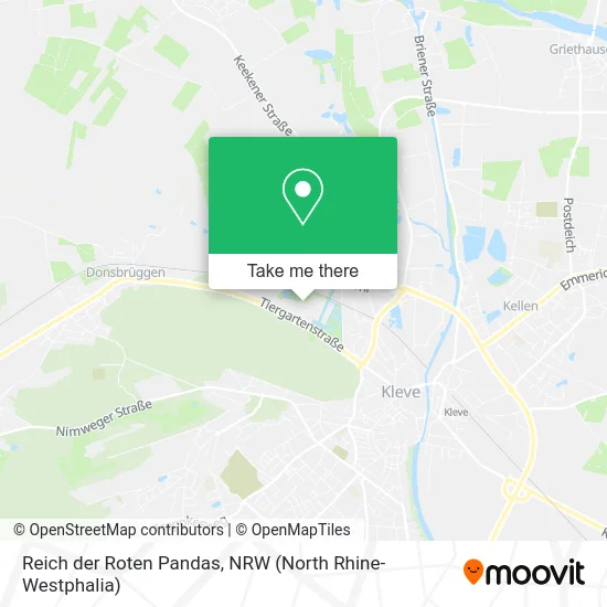 Reich der Roten Pandas map