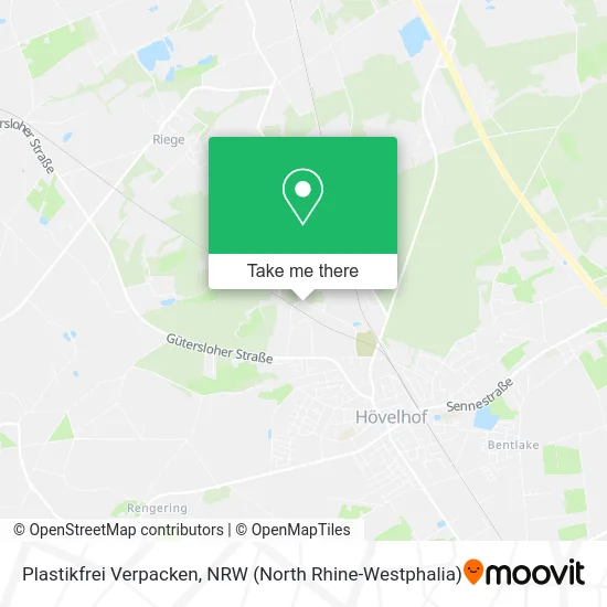 Карта Plastikfrei Verpacken