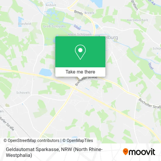 Карта Geldautomat Sparkasse