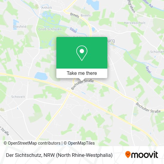 Карта Der Sichtschutz