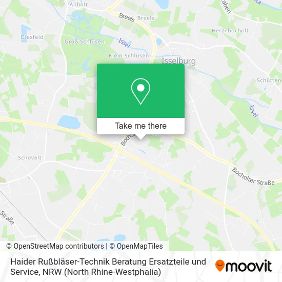 Карта Haider Rußbläser-Technik Beratung Ersatzteile und Service