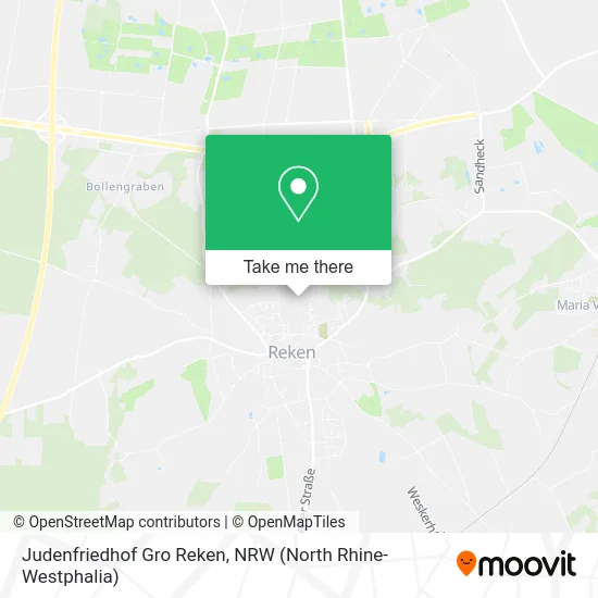 Карта Judenfriedhof Gro Reken