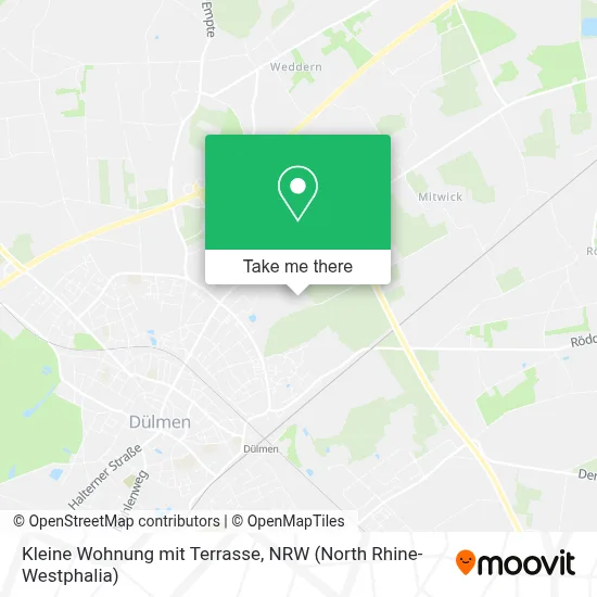 Kleine Wohnung mit Terrasse map