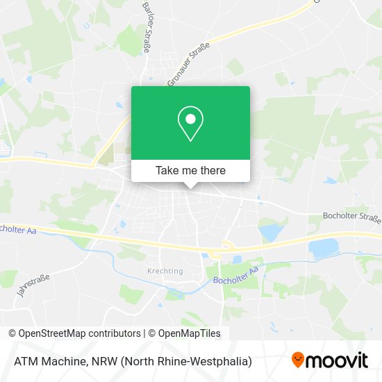 ATM Machine map