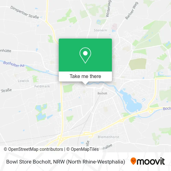 Карта Bowl Store Bocholt