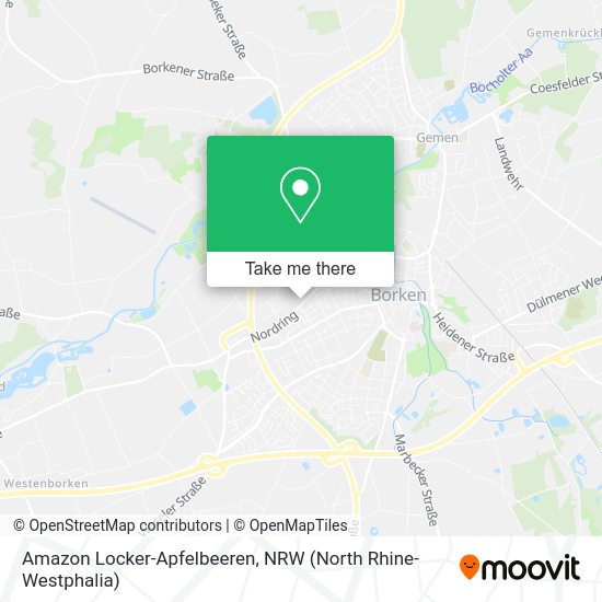 Карта Amazon Locker-Apfelbeeren