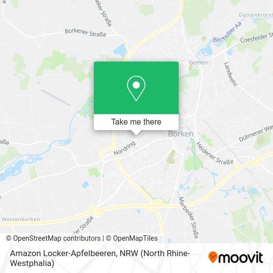 Карта Amazon Locker-Apfelbeeren