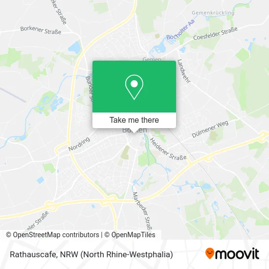 Rathauscafe map