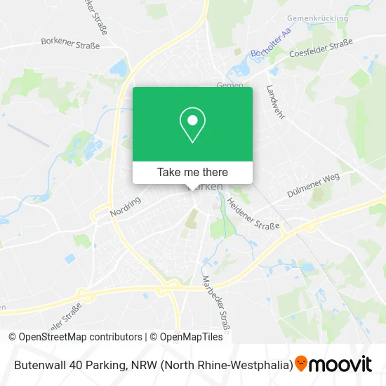 Карта Butenwall 40 Parking