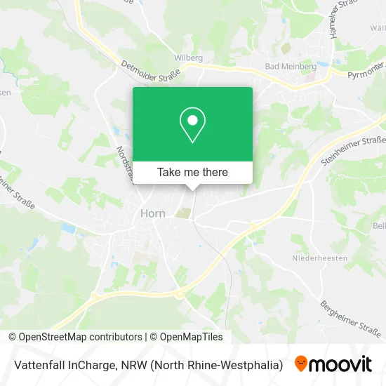 Vattenfall InCharge map