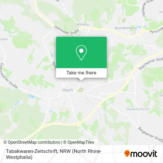 Tabakwaren-Zeitschrift map