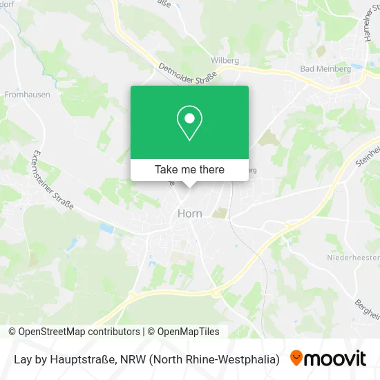 Карта Lay by Hauptstraße