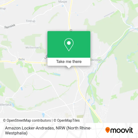 Карта Amazon Locker-Andradas