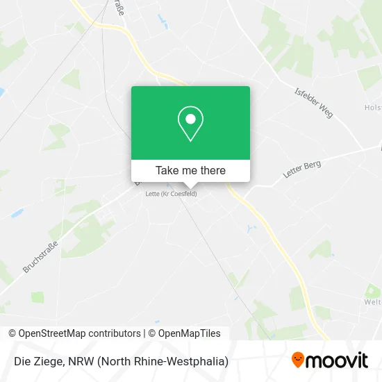 Карта Die Ziege