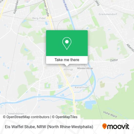 Eis Waffel Stube map