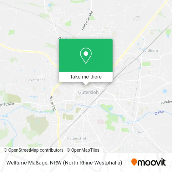 Карта Welltime Maßage