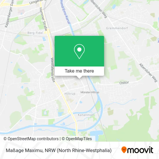 Карта Maßage Maximu
