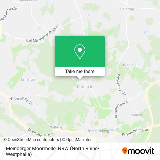 Карта Meinberger Moormeile
