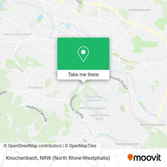Карта Knochenbach