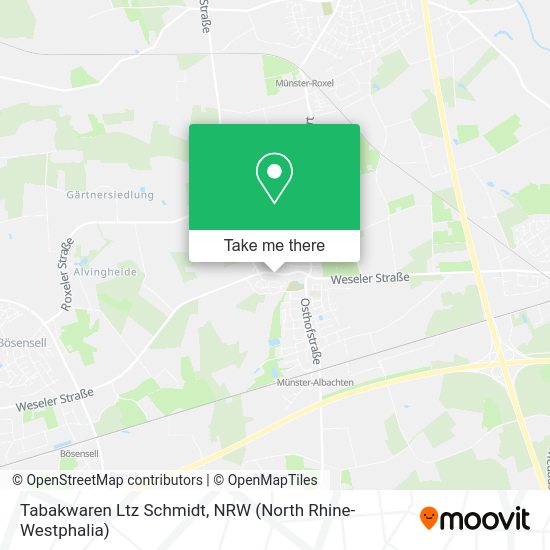 Карта Tabakwaren Ltz Schmidt