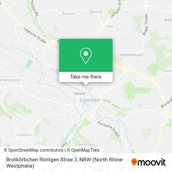 Карта Brotkörbchen Röntgen Strae 3