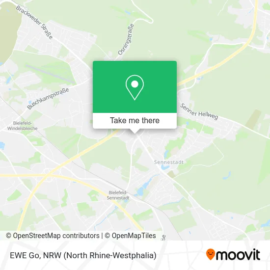 EWE Go map