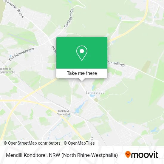 Mendili Konditorei map