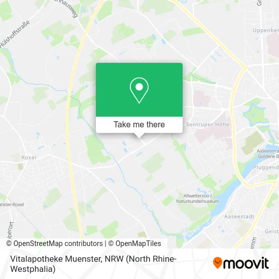 Карта Vitalapotheke Muenster