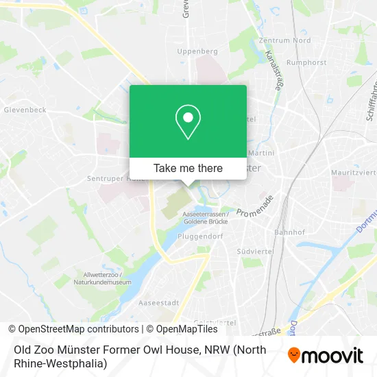 Карта Old Zoo Münster Former Owl House