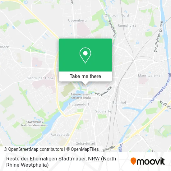 Reste der Ehemaligen Stadtmauer map