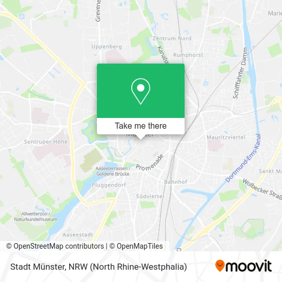 Карта Stadt Münster