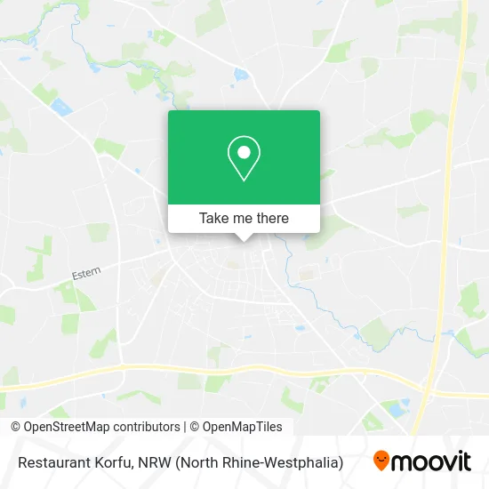 Карта Restaurant Korfu