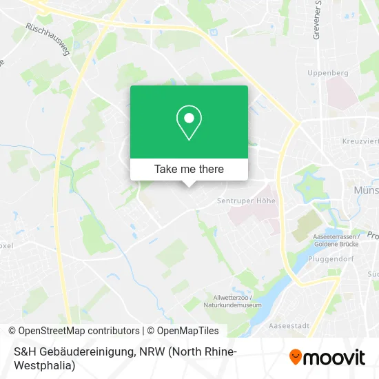 Карта S&H Gebäudereinigung