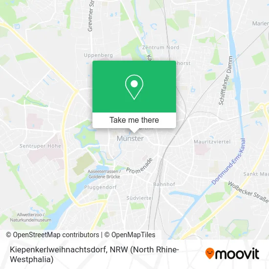 Карта Kiepenkerlweihnachtsdorf